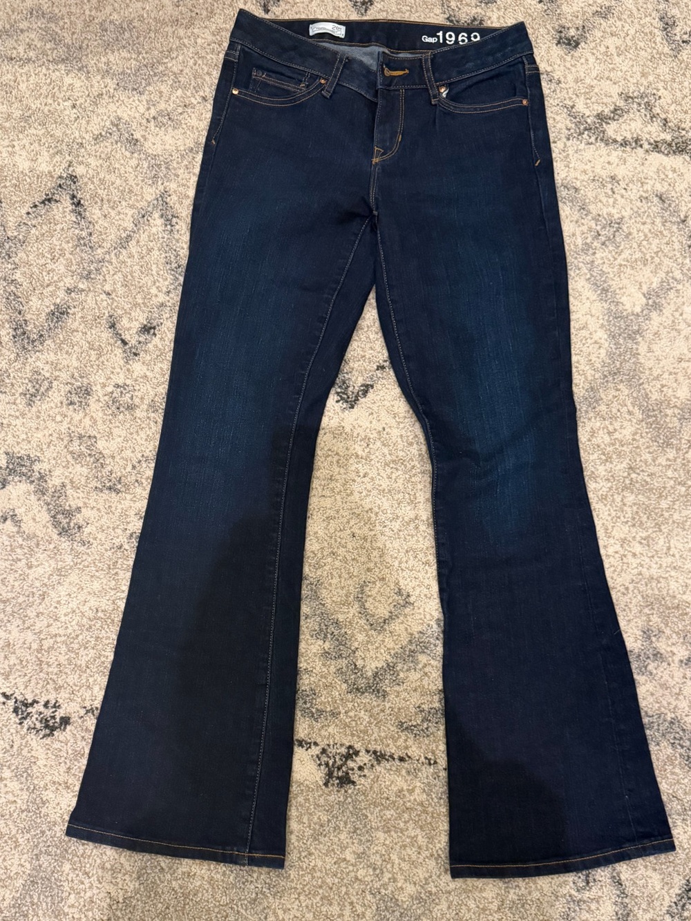 GAP Women's Dark Indigo Flare Jeans